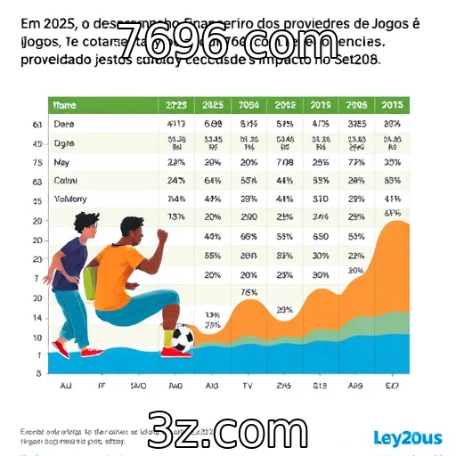 Desempenho financeiro de provedores de jogos em 2025